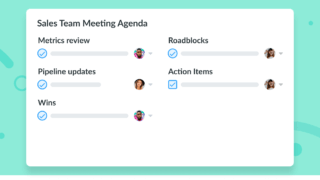 Sales Meeting Agenda Template