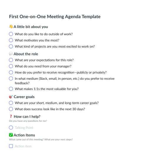 11 Must-Have Team Management Templates | Fellow.app