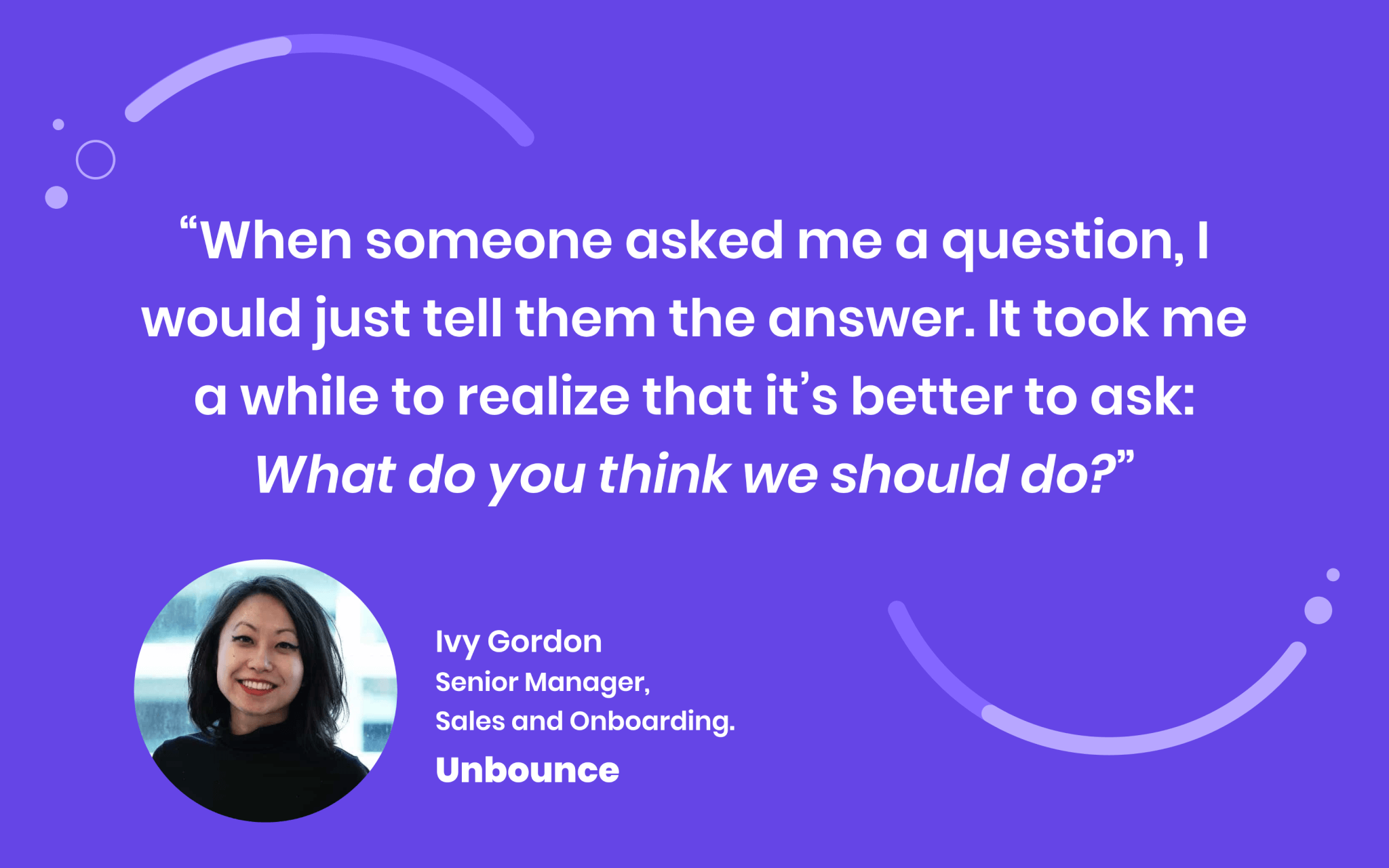 Sales Management Tips with Unbounce