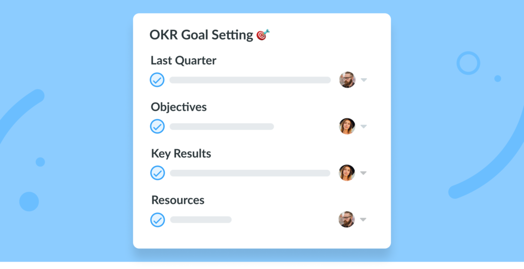 OKR Goal Setting Template