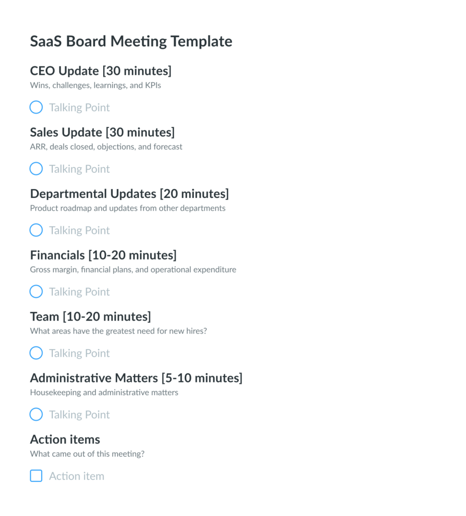 SaaS Board Meeting David Sacks