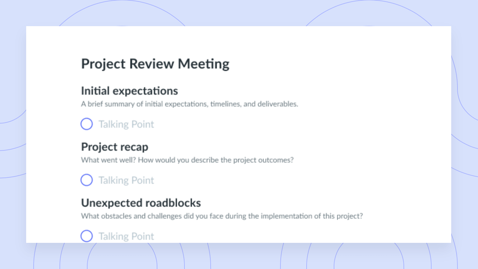 Technical Preview Outcomes