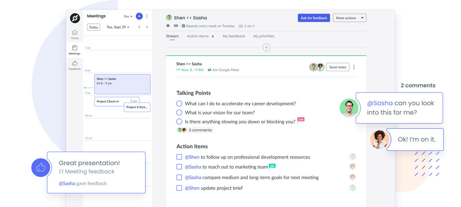 One on One Coaching Template for Managers: Example Tips One on One Coaching Template for Managers: Example Tips