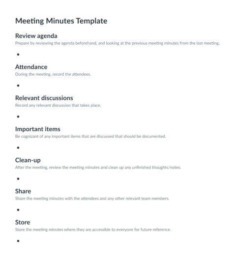 Meeting Minutes Transcription: A Complete Guide With Templates
