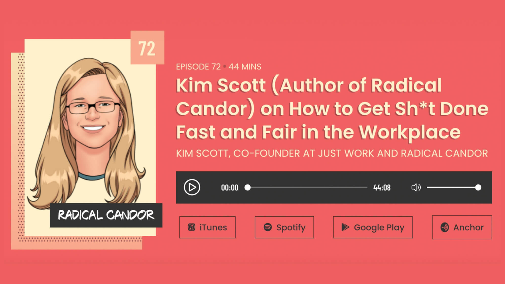 Radical Candor: Fully Revised & Updated Edition by Kim Scott - Audiobook 