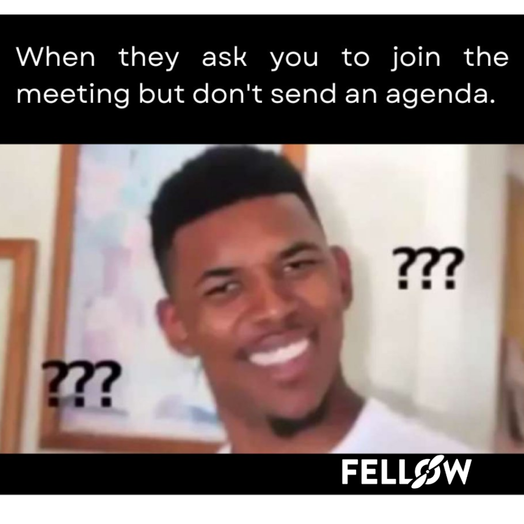 full smile meeting agenda meme