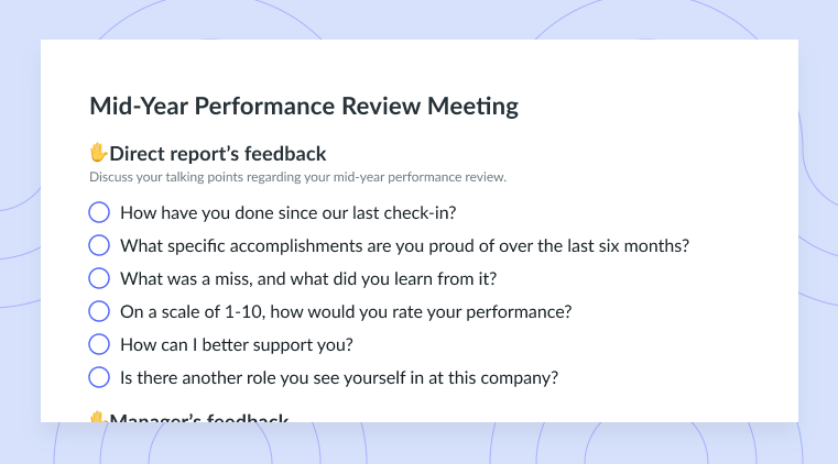 How to Conduct a Great Performance Review Meeting: 6 Tips