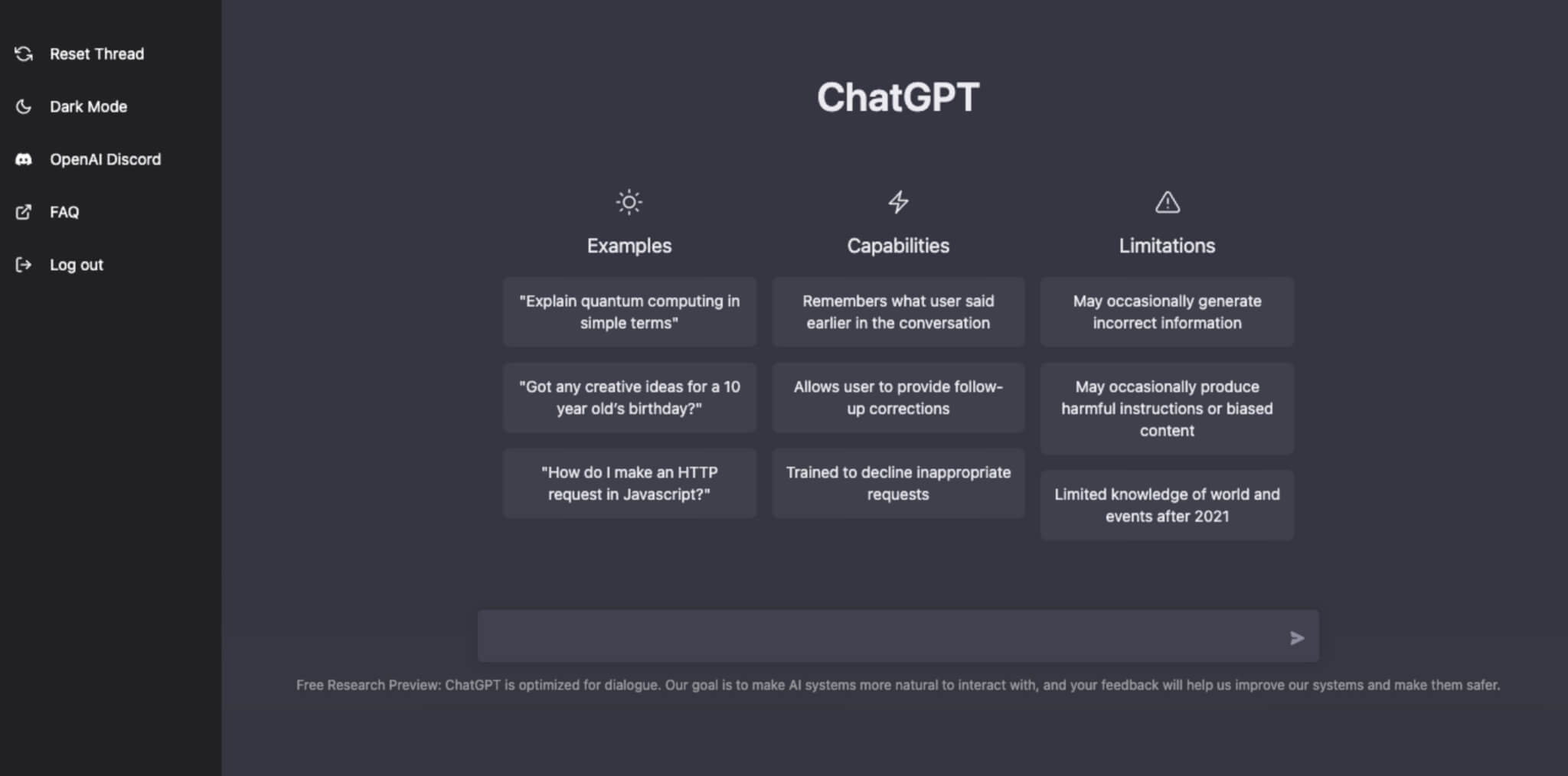 chat gpt